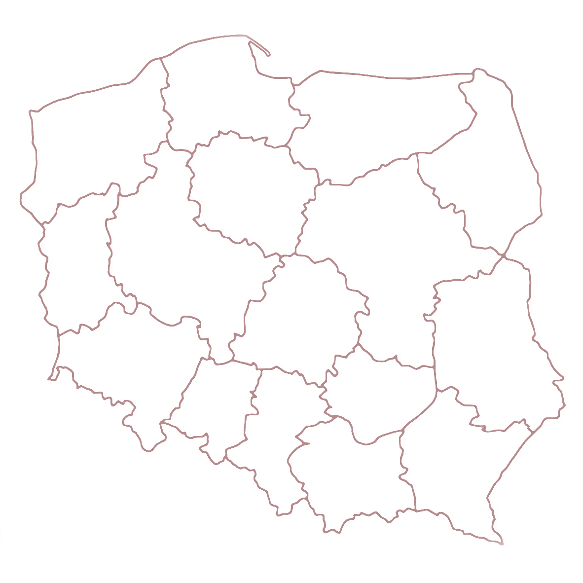 Mapa salonów Studia Rolety