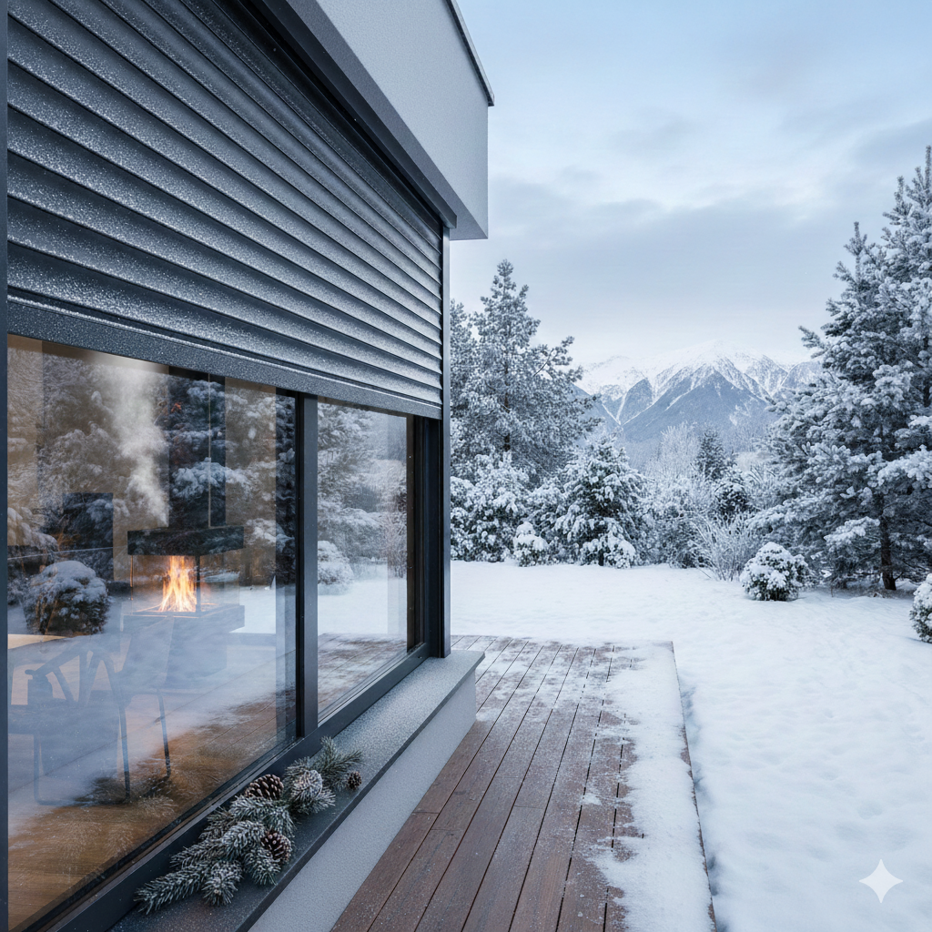 rolety zewnętrzne zimą jak dbać